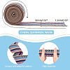 CHGCRAFT 4 Yards 2 Styles Nylon Elastic Ribbon OCOR-CA0001-07-2