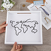 Square Wood Wall Mounted Stamp Storage Boxes with Clear Acrylic Window CON-WH20005-02B-3