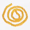 Glass Beads Strands EGLA-A034-T1mm-D17-2