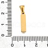 Golden 304 Stainless Steel Pendants STAS-K300-01G-I-3