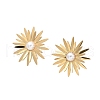 304 Stainless Steel ABS Imitation Pearl Stud Earrings EJEW-Z098-20G-4
