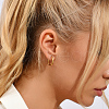 Fashionable Stainless Steel Hoop Earrings LI1718-1