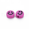 Opaque Acrylic Beads X-MACR-N008-55-B-2