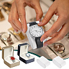 Imitation Leather Bracelet Watch Pillow Jewelry Displays BDIS-WH0016-03A-6