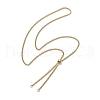 Adjustable 304 Stainless Steel Curb Chains Necklaces Making AJEW-JB01215-02-1