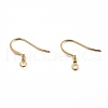 Brass Earring Hooks KK-O131-08G-2