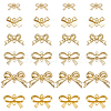 SUNNYCLUE 60Pcs 6 Colors Rack Plating Alloy Connector Charms FIND-SC0011-09B-1