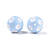 Bubblegum Opaque Acrylic Round Beads MACR-R527-20mm-15-1-2