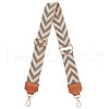 Arrow Pattern Polyester Adjustable Webbing Bag Straps PURS-WH0005-90G-1
