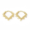 Brass Hoop Earring Finding KK-A172-17G-1