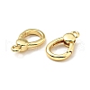 Brass Spring Gate Rings X-KK-G416-50G-2