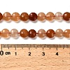 Natural Red Aventurine Beads Strands G-C179-A6mm-28-5