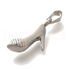 Anti-Tarnish 304 Stainless Steel Pendants STAS-U035-40P-2