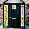 Polyester Hanging Sign for Home Office Front Door Porch Decorations HJEW-WH0023-007-5