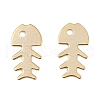 Brass Pendants KK-P310-13G-1