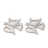 Non-Tarnish 304 Stainless Steel Pendants STAS-D050-04P-1