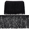 10 Yards Polyester Tassel Lace Ribbons OCOR-WH0045-23B-02-1