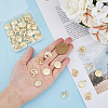 HOBBIESAY 48Pcs 6 Style Alloy Pendants FIND-HY0002-82-3