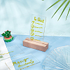 Acrylic Transparent Pressure Plate OACR-BC0001-04-5