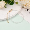 Faceted Electroplate Glass Beaded Bracelets BJEW-JB05693-06-4