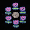 Transparent Acrylic Beads X-MACR-S374-03B-04-3