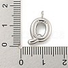 Non-Tarnish 304 Stainless Steel Pendants STAS-C102-15P-Q-3
