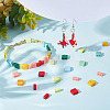  6 Bags 2 Style Opaque Acrylic Multi-Strand Links SACR-NB0001-15-4