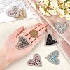 Fingerinspire Glitter Hotfix Rhinestone DIY-FG0001-70-3