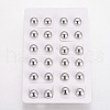 Tarnish Resistant 304 Stainless Steel Stud Earrings EJEW-F234-48P-3
