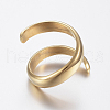 Ion Plating(IP) 304 Stainless Steel Finger Rings RJEW-H125-15G-16mm-3
