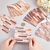 GOMAKERER 16Pcs 4 Colors Self Adhesive PVC Wall Stickers DIY-GO0002-15-4