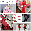 WADORN 5 Pairs 5 Style 3D Flower Appliques DIY-WR0003-83-6