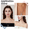 SOFPLATE 30Pcs 2 Colors Iron Ball Chain Necklace Making MAK-SP0001-06A-5