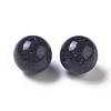 Synthetic Blue Goldstone Beads G-L533-19-2