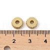 Brass Beads KK-Q039-15G-2