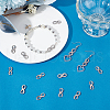 Unicraftale 25Pcs 304 Stainless Steel Connector Charms STAS-UN0059-98-2