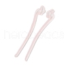 Opaque Acrylic Hair Sticks OHAR-C011-03I-1