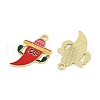 Cinco De Mayo Theme Alloy Enamel Pendants ENAM-V001-05B-G-2