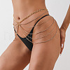 Alloy Crystal Rhinestone Tassel Multi-Layered Waist Chains for Women FS-WG9E8DF-01-4