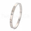 Crystal Rhinestone Bangle BJEW-N017-006P-3