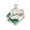 Alloy Enamel Pendants PALLOY-K020-20P-01-1