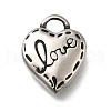 Retro 304 Stainless Steel Charms STAS-L284-18AS-03-1