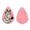 Translucent Cellulose Acetate(Resin) Pendants KY-T040-34F-2