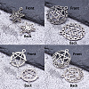 SUNNYCLUE Tibetan Style Alloy Pendants TIBEP-SC0001-28AS-3