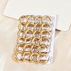 202 Stainless Steel Polishing Hoop Earrings EJEW-M106-02G-04-2
