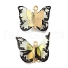 Transparent Resin Pendants PALLOY-K011-02G-2