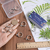 SUNNYCLUE 10Pcs Alloy Cuff Rings RJEW-SC0001-08-3