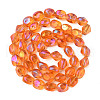 Electroplate Glass Beads Strands EGLA-N008-016-A05-2
