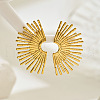Fan Alloy Stud Earrings FS-WGC55C1-01-3