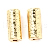 Rack Plating Alloy Beads PALLOY-D023-33G-1